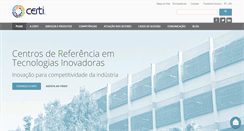 Desktop Screenshot of certi.org.br